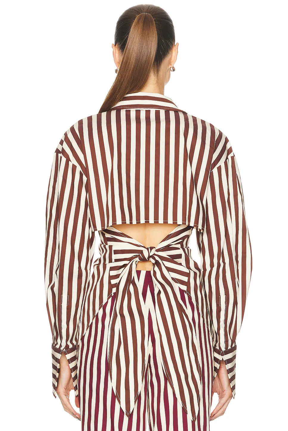 Loch Poplin Button Up Top