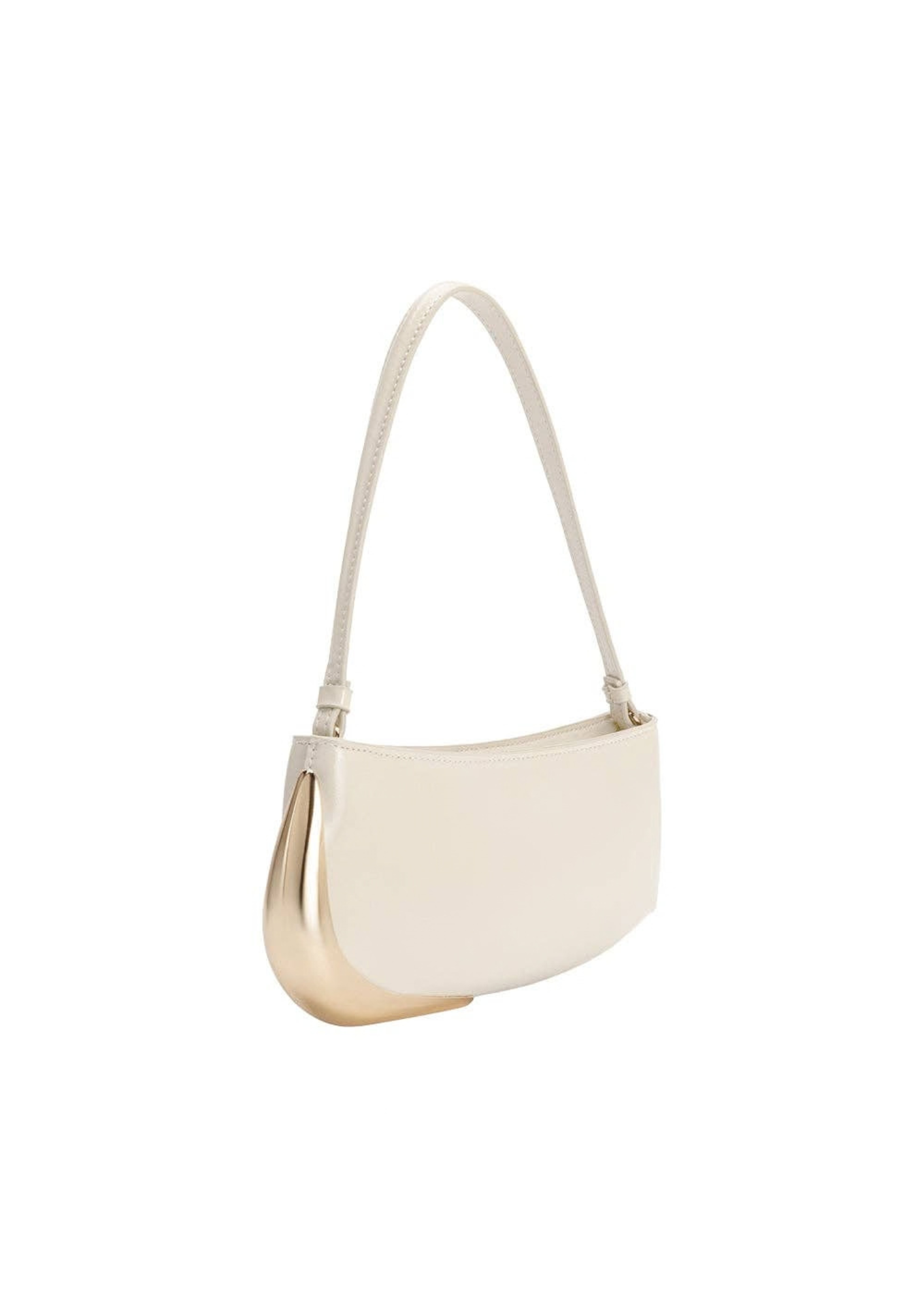 Sade Recycled Leather Shoulder Bag