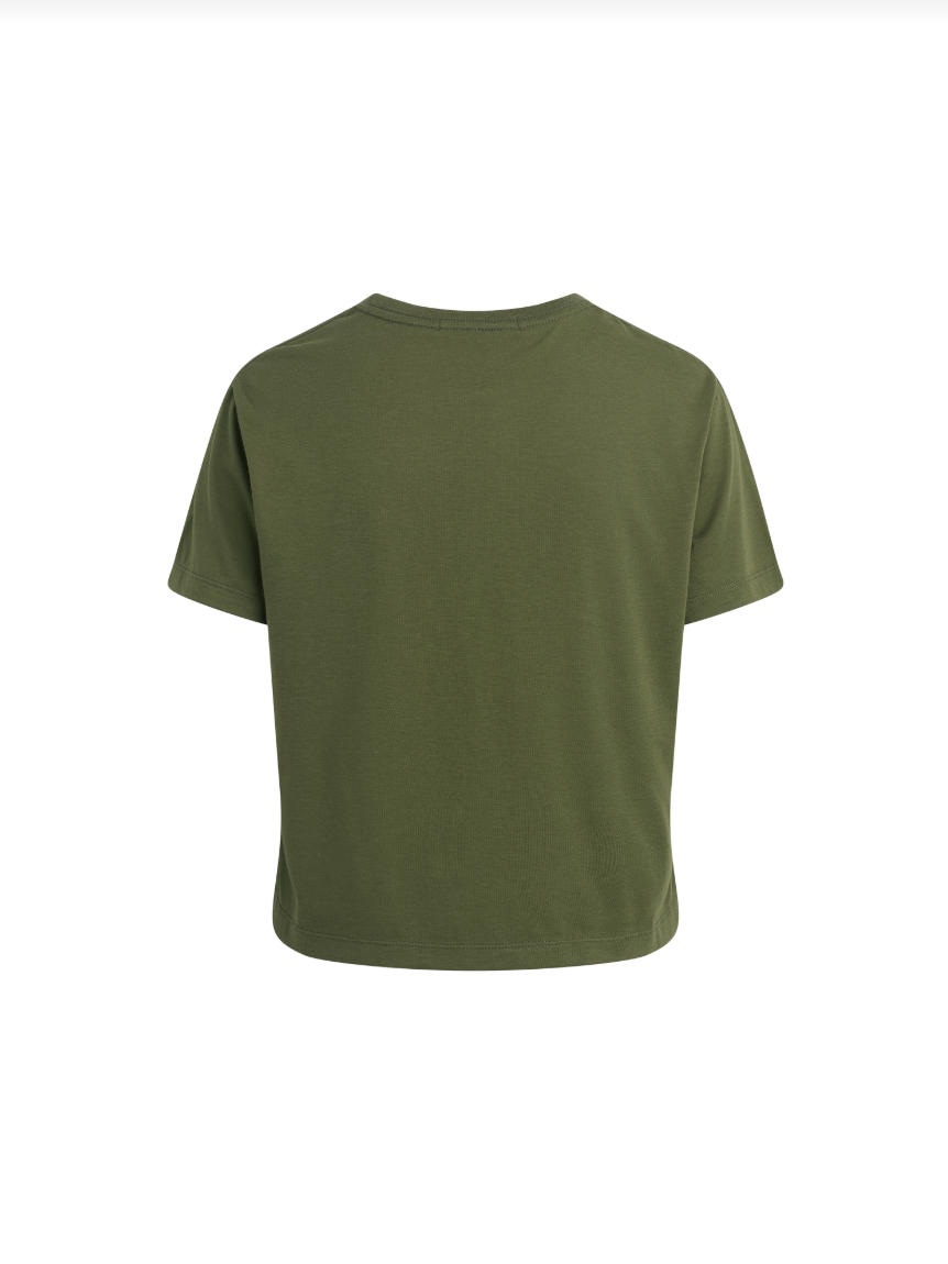 Cropped Collegiate Tee