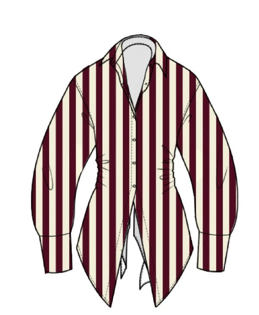 Loch Poplin Button Up Top