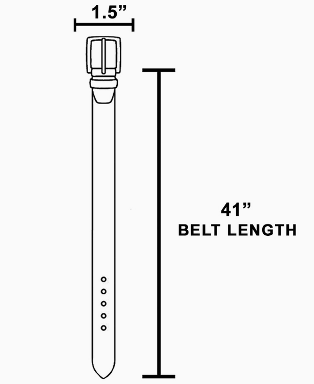 Casey Western Concho Accent Belt