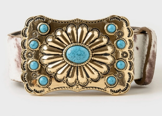 Jessie Western Style Ornate Buckle Belt