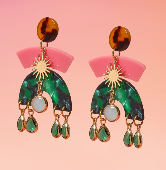 Freya Resin Earrings