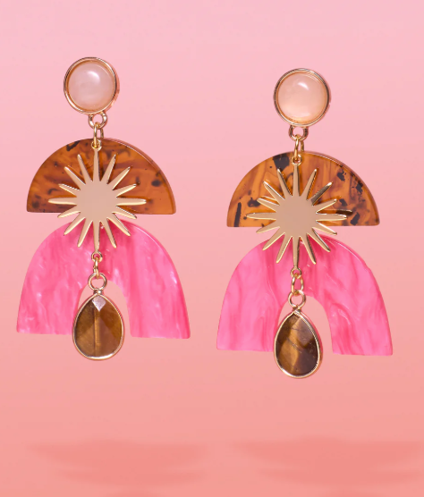 Tribe + Temple Pai Bronze Deco Dangles