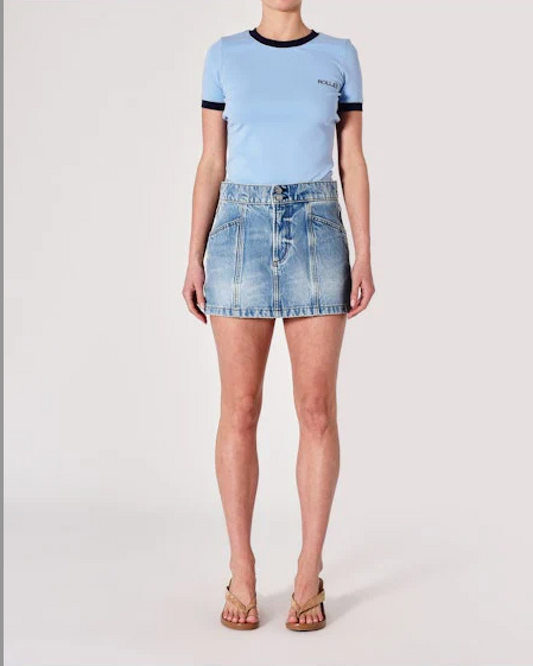 90's Relaxed Mini Deco Skirt