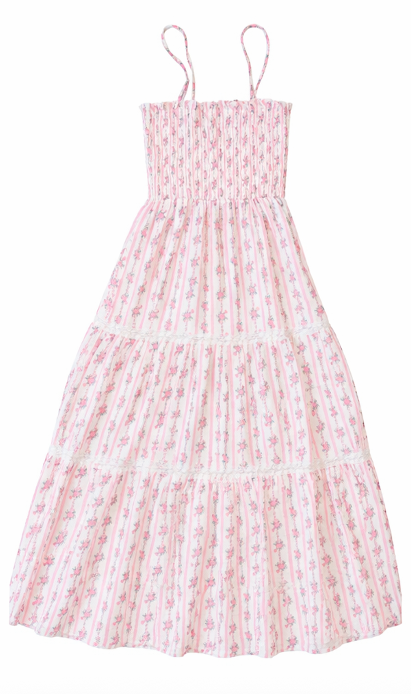 Lexi Girls Maxi Stripe Dress