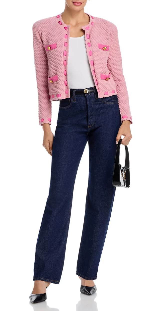 Astor Contrast Trim Cardigan