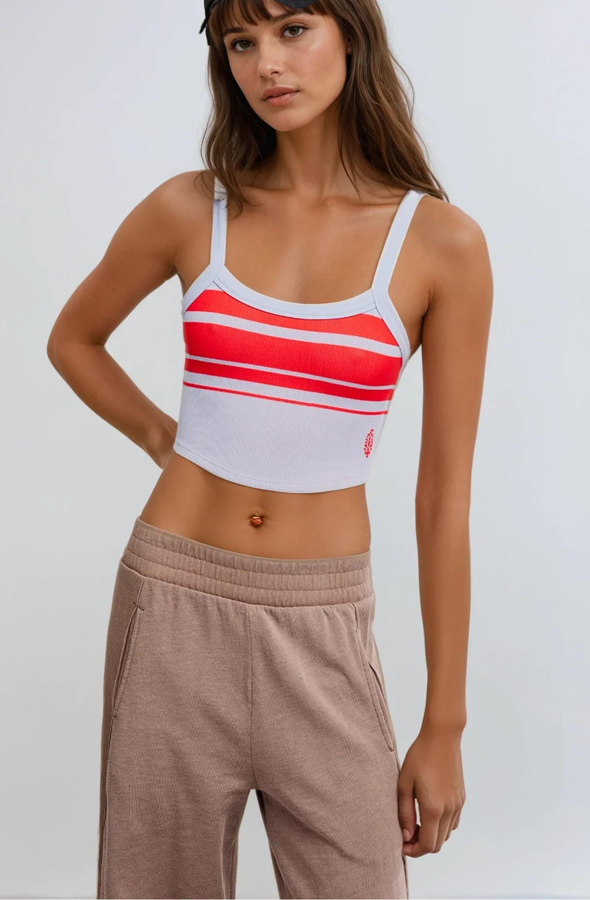 All Clear Striped Cami Top