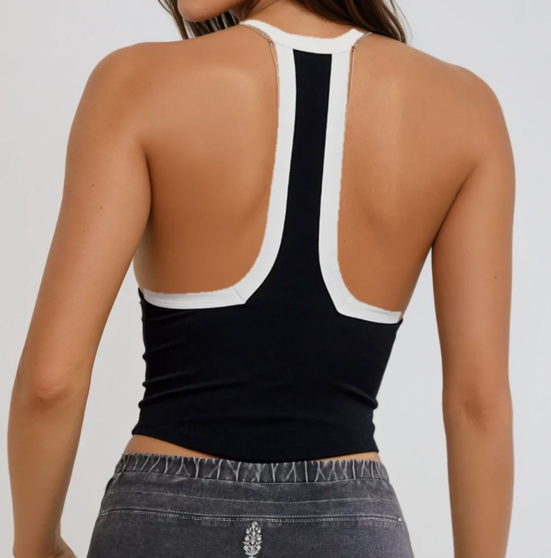 All Clear Vneck Colorblock