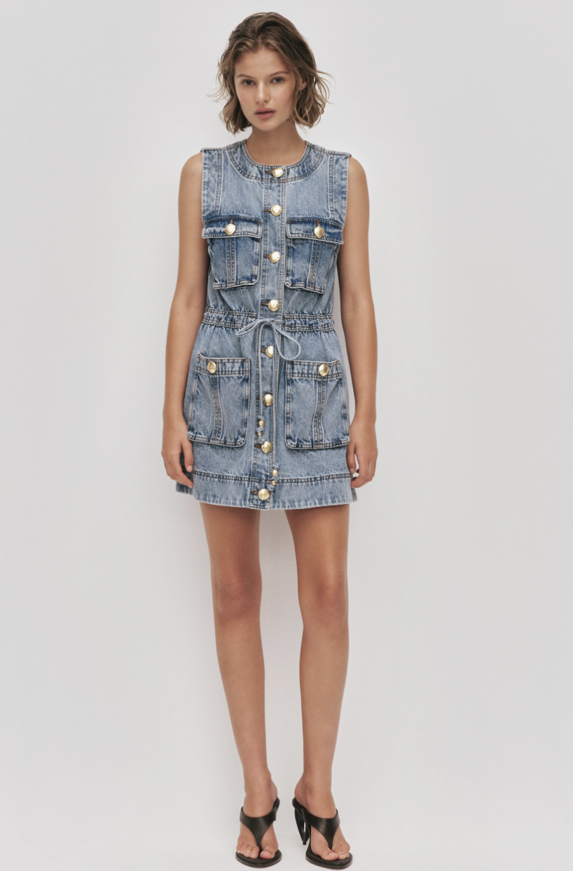 Goldie Denim Mini Dress
