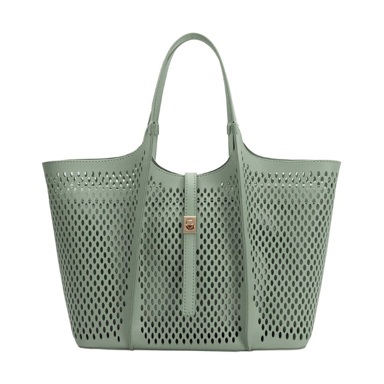 Malia Leather Tote Bag
