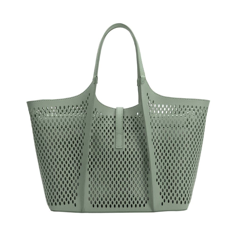 Malia Leather Tote Bag