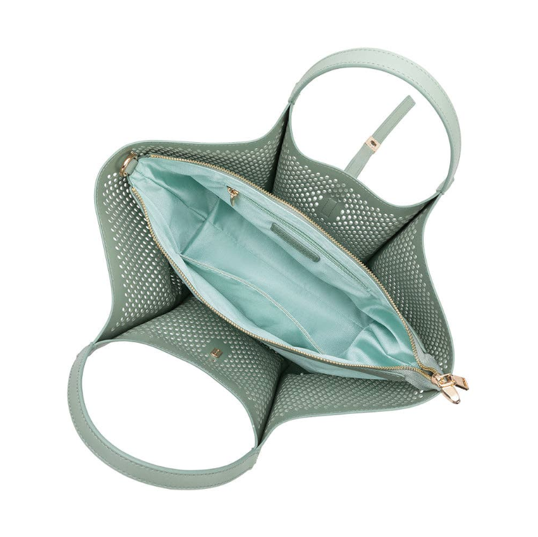 Malia Leather Tote Bag