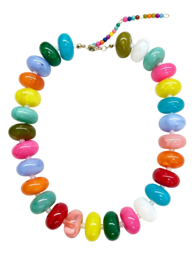 Bailey Chunky Beaded Necklace