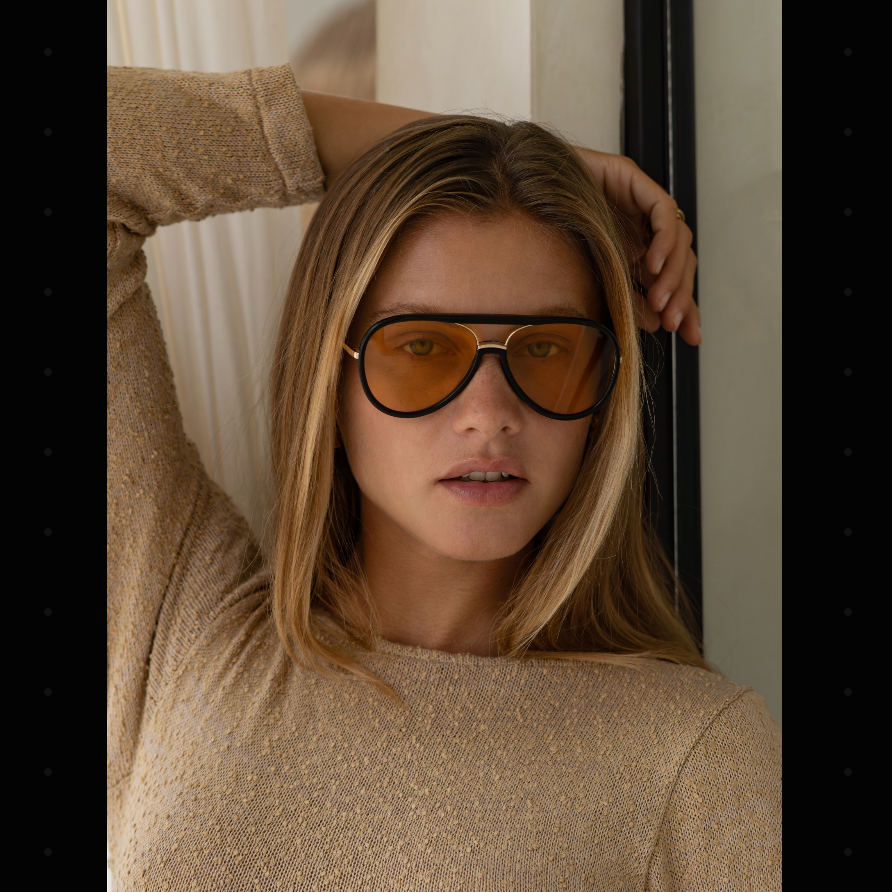 Shay Unisex Aviator Sunglasses