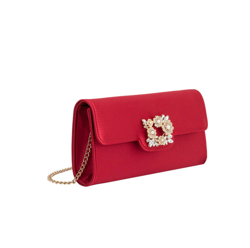 Elodie Satin Crossbody Bag