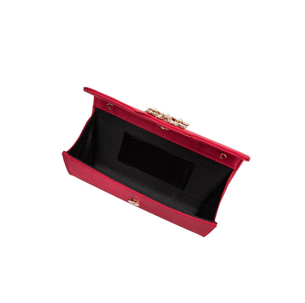 Elodie Satin Crossbody Bag