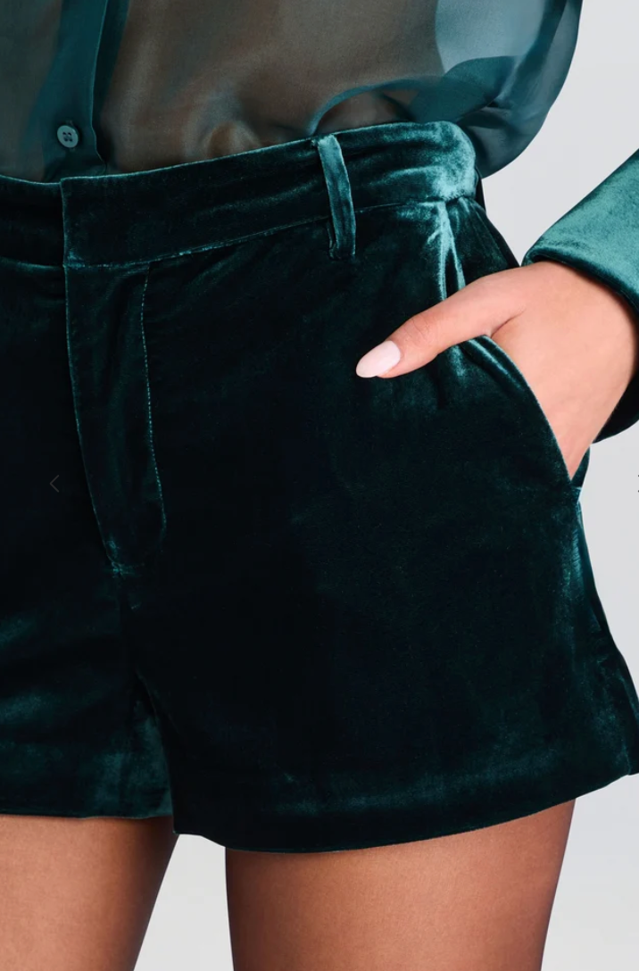 Madaline Velvet Shorts