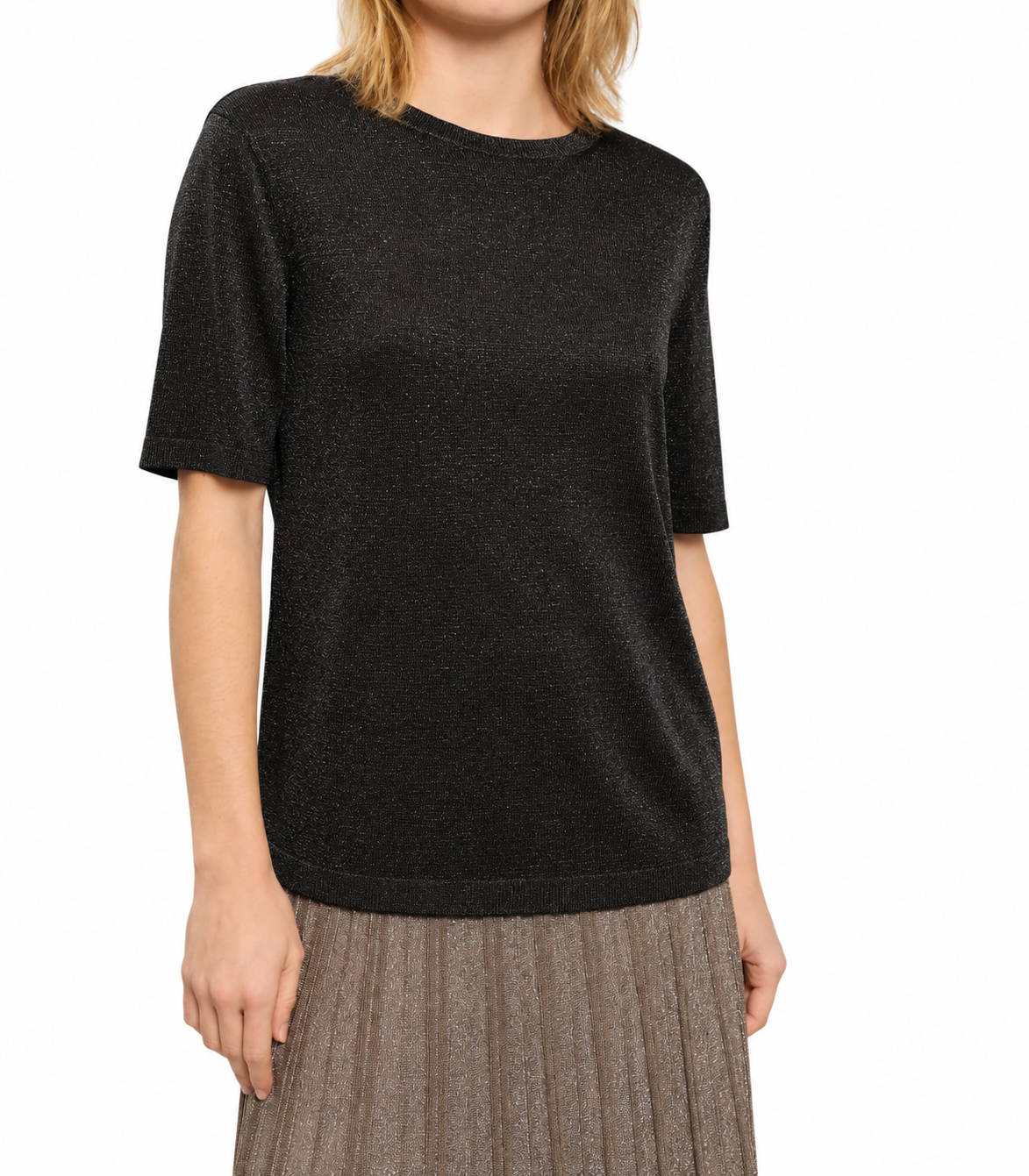 Gala Short Sleeve Roundneck Top