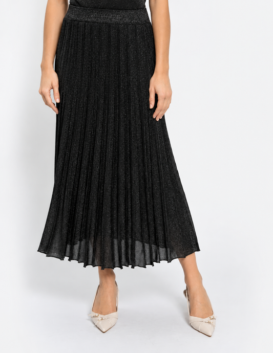 Gala Long Pleated Skirt