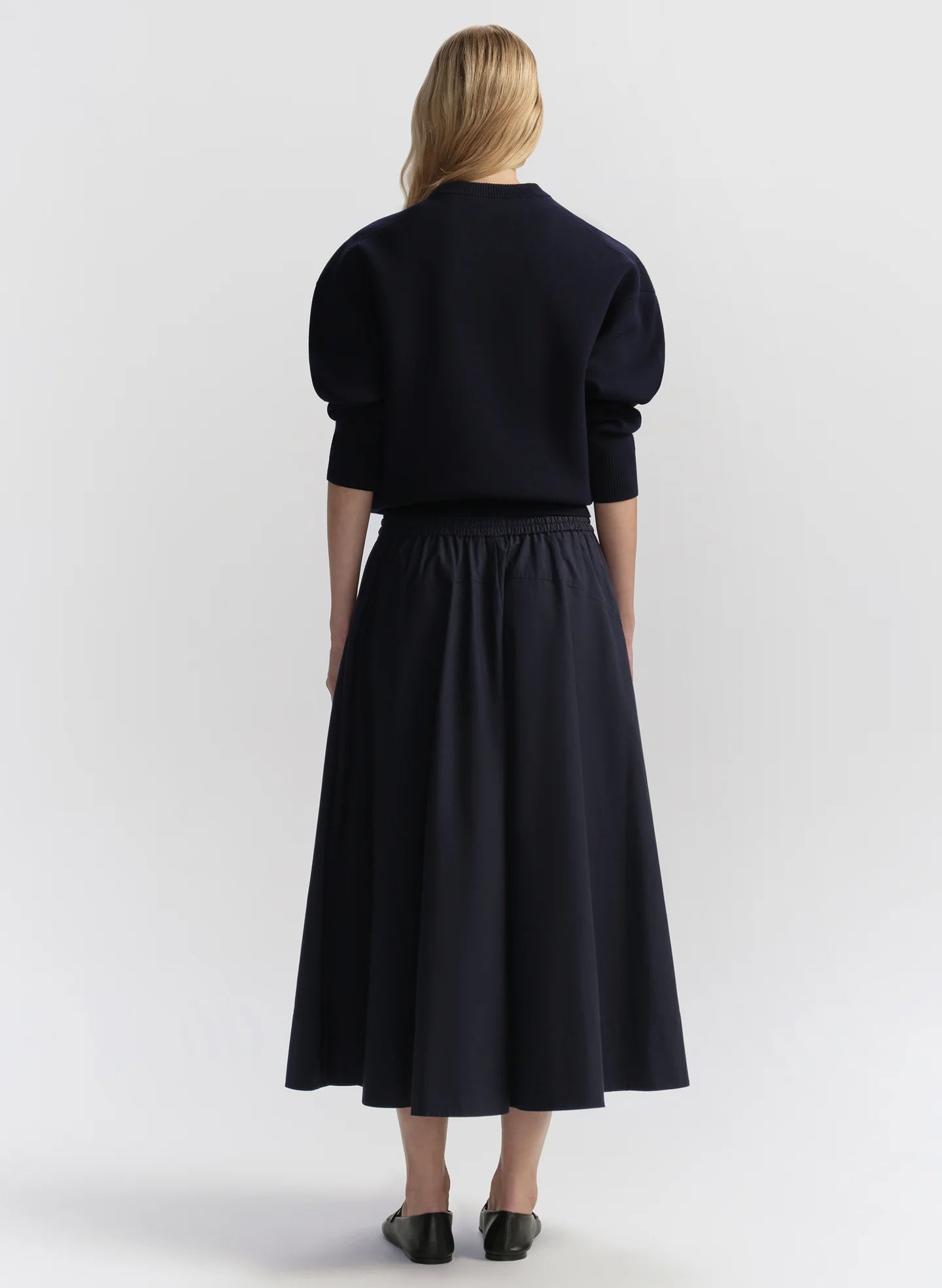 Remy Drawstring Midi Skirt