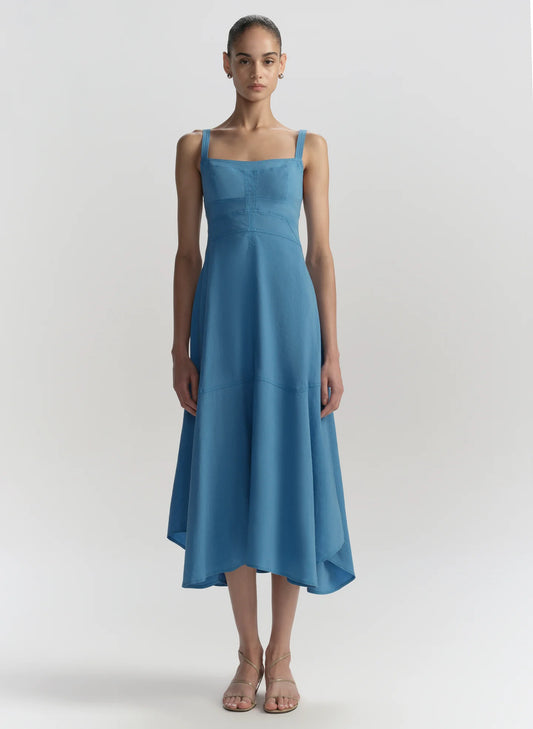 Harlow Linen Midi Dress