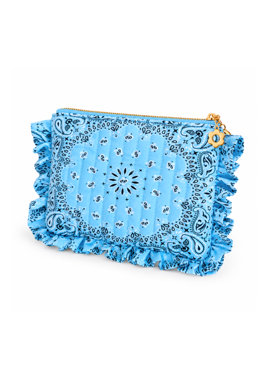 Bandana Ruffle Pouch