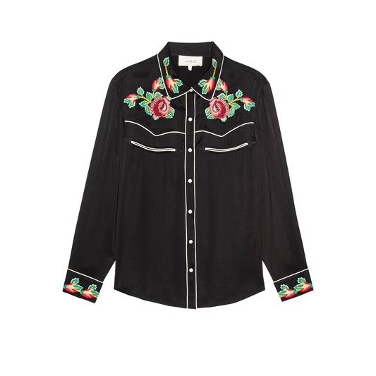 The Heirloom Rose Western Shirt