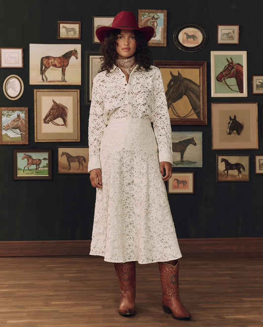 The Relic Lace Saddle Skirt