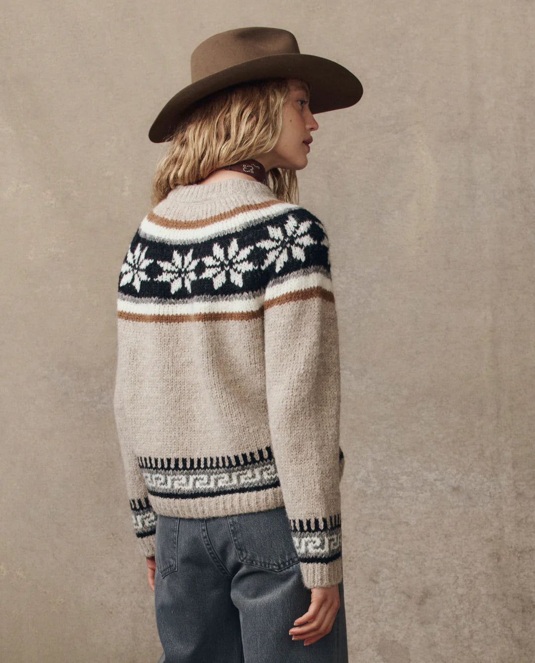 The Snowflake Fairisle Pullover
