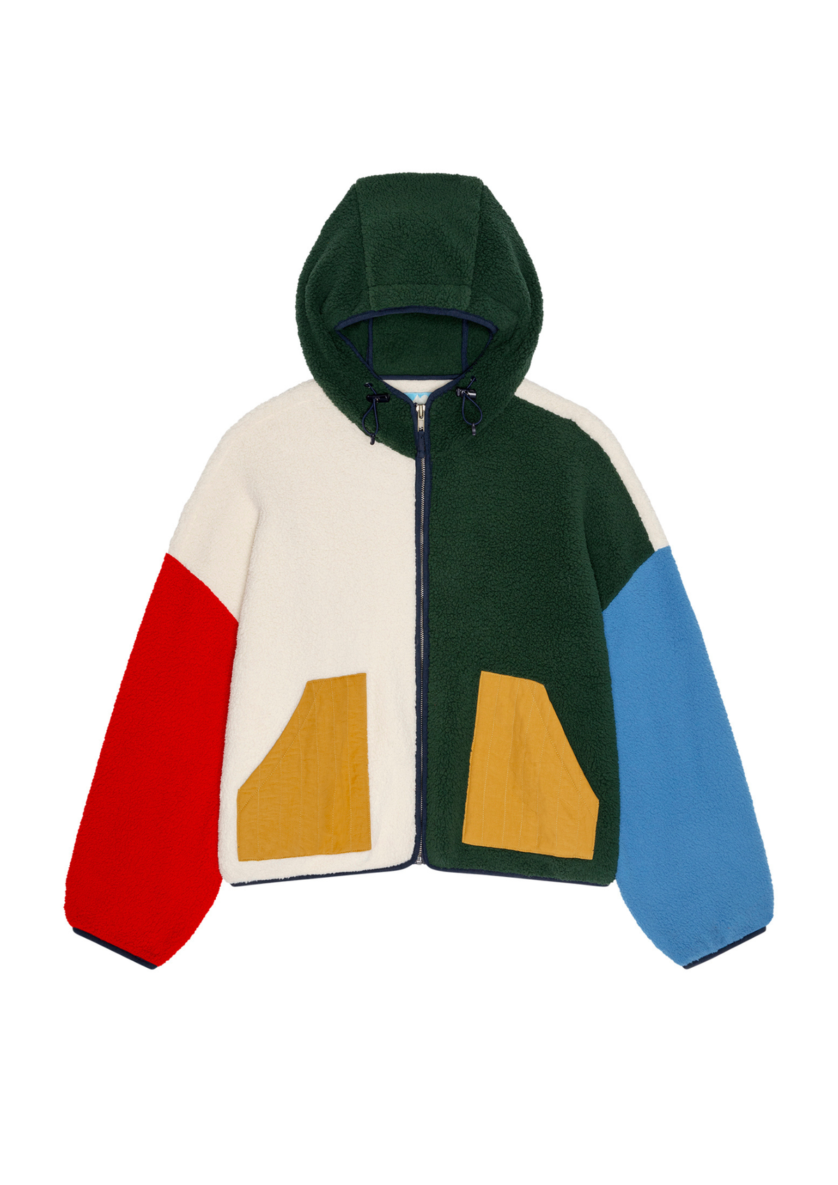 The Plush Horizon Colorblock Full Zip