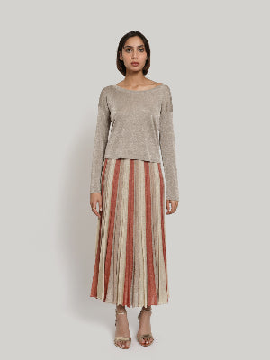 Gala Longsleeve Roundneck Top