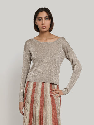 Gala Longsleeve Roundneck Top