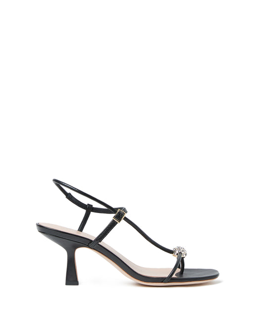 Triana Strappy Mid-Heel Sandal with Ball