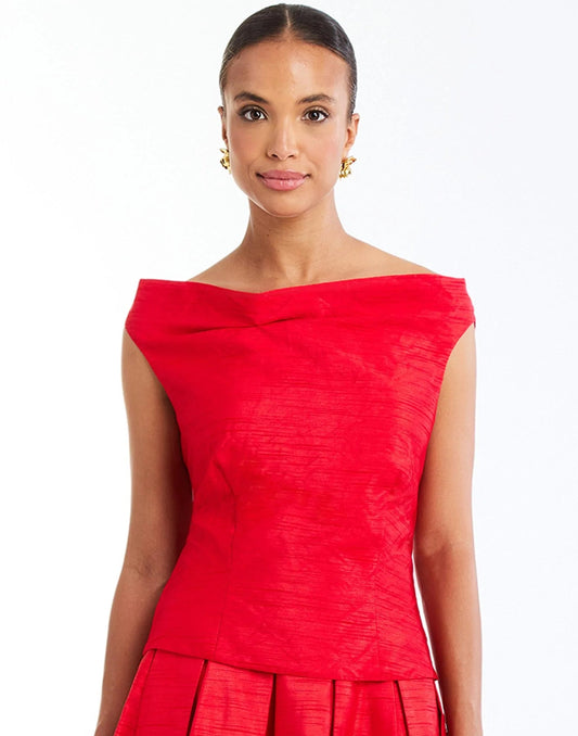 Taza Draped Top