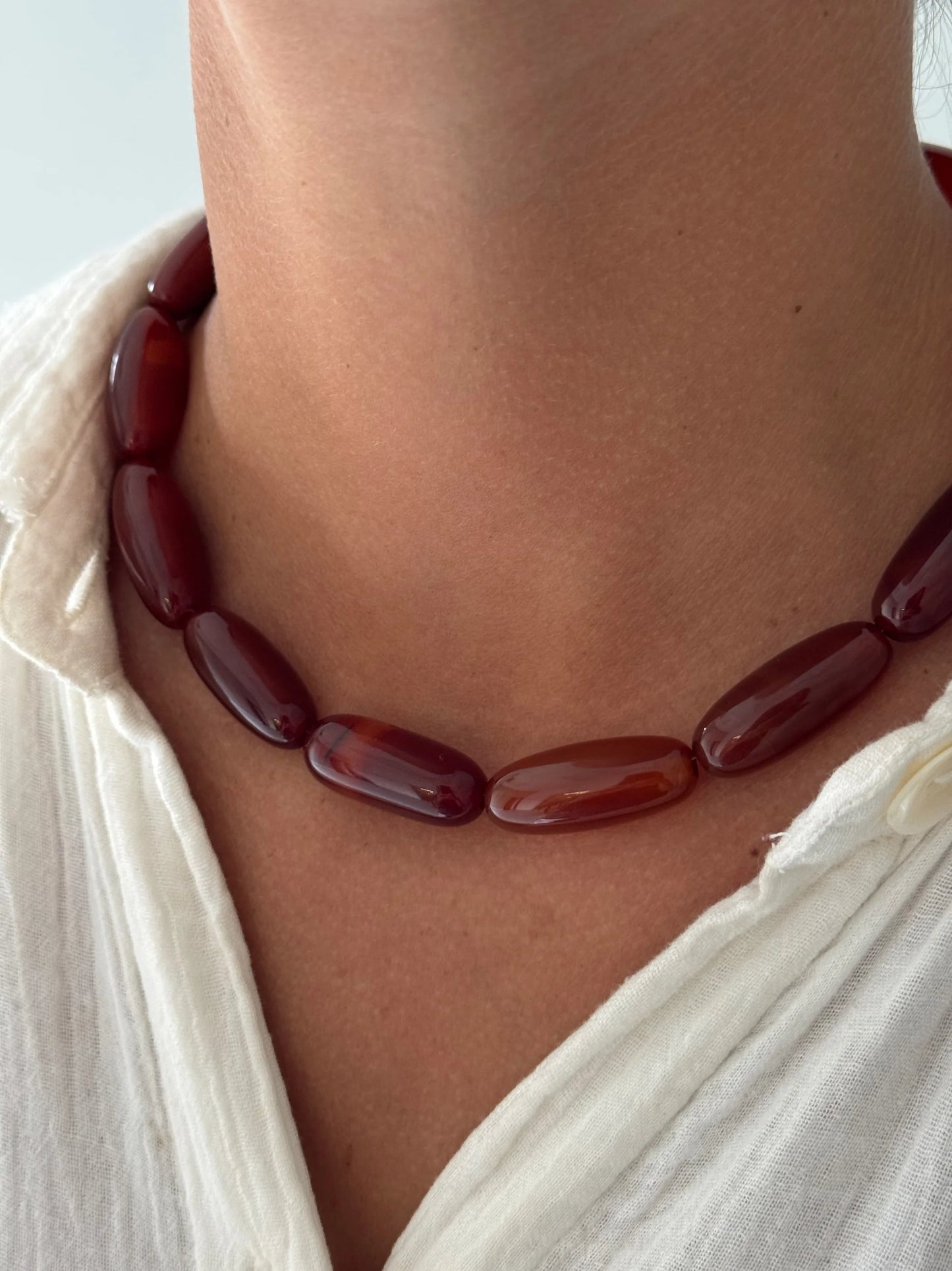 Bengie Amber Necklace