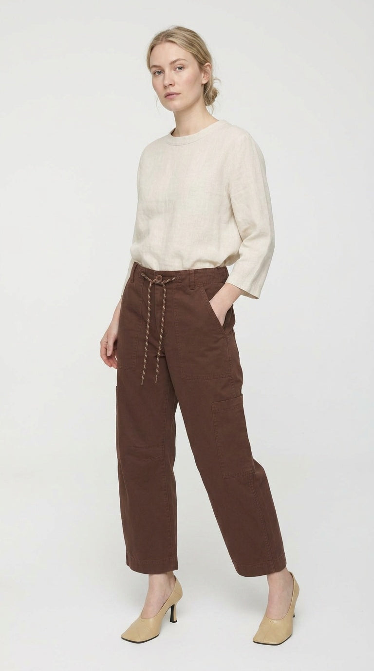 Sabrina Curved Utility Pants