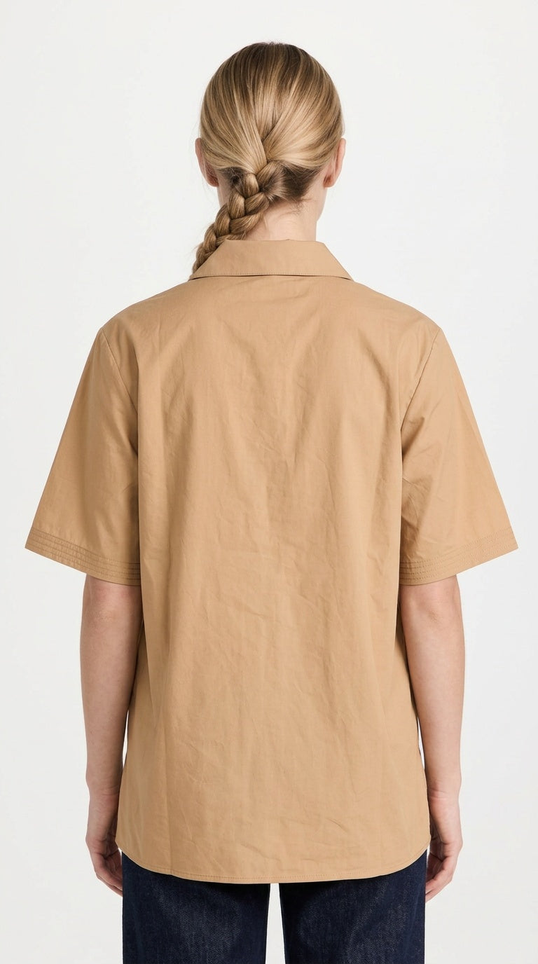 Split Neck Top