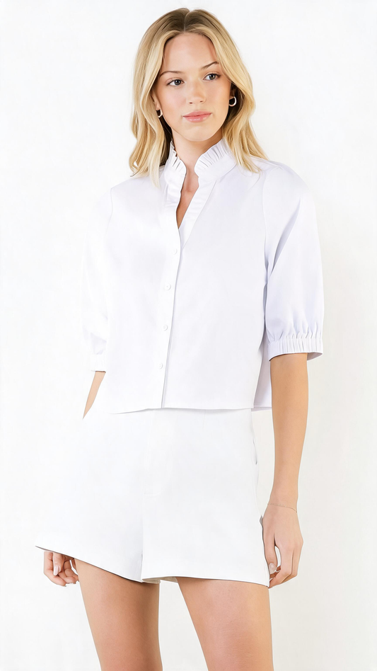 Kendall Short Sleeve V-Neck Top