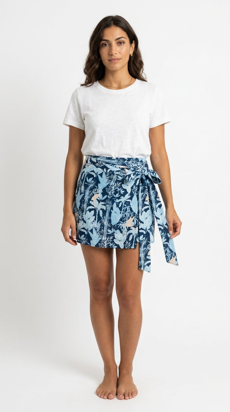 Mini Wrap Skirt