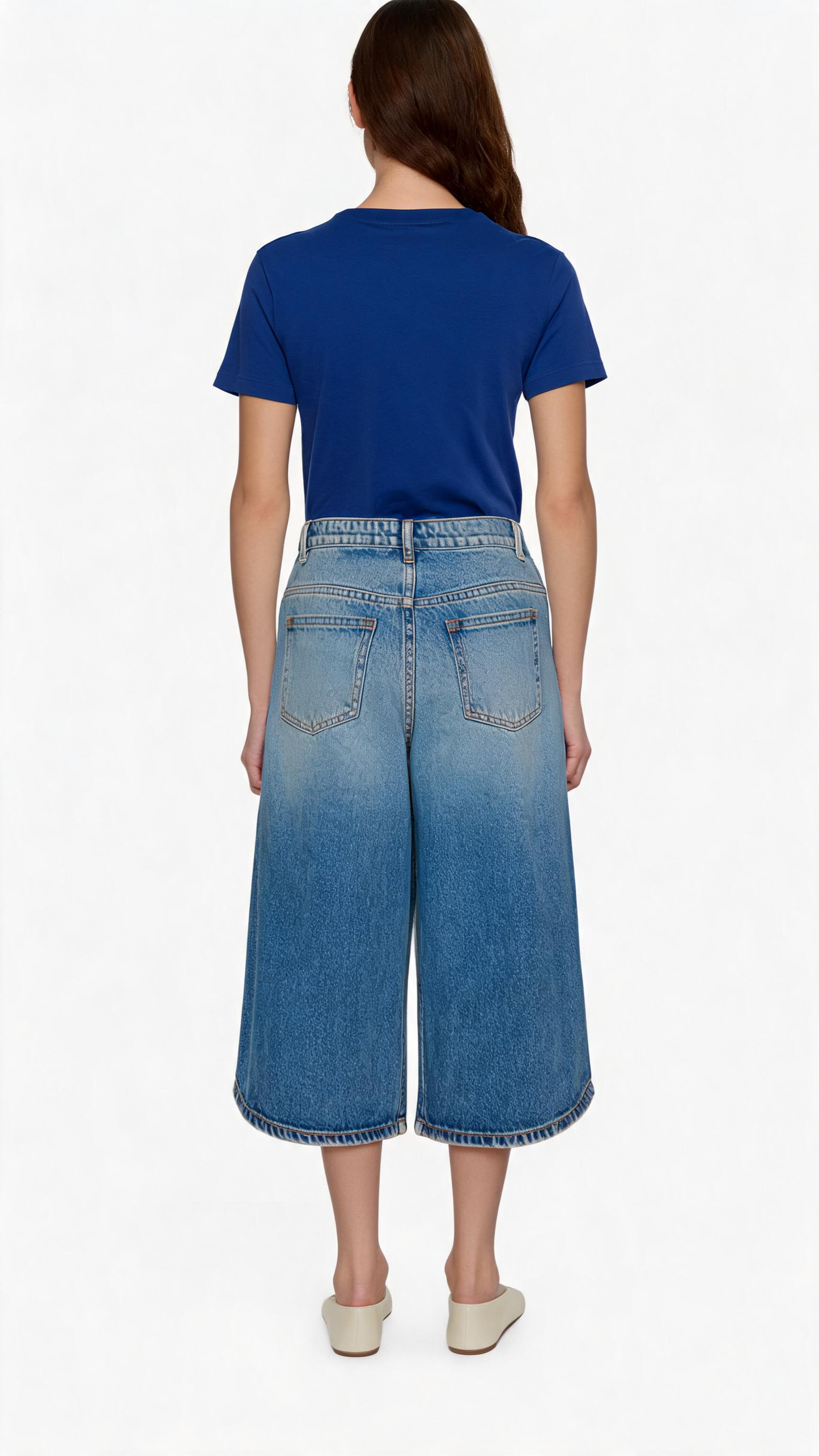 Milene Denim Culotte