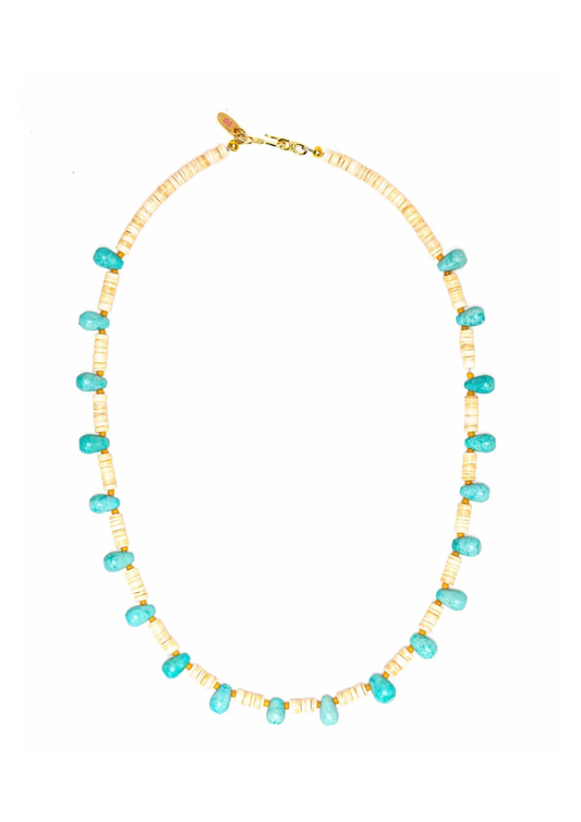 Turquoise Drops Necklace