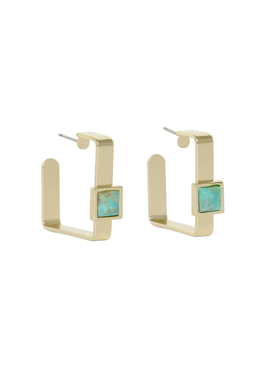 Turquoise Sandra Squares