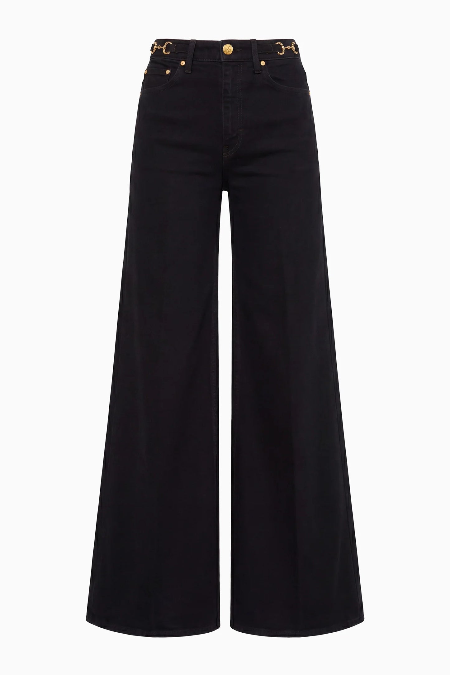 The Bianca Wide Leg Seamed Jean