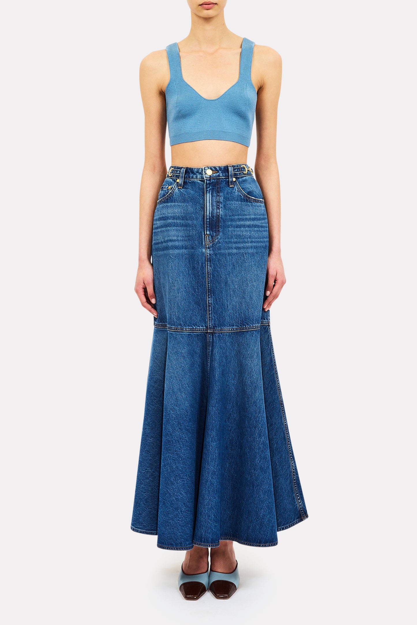 The Madelyn Denim Skirt