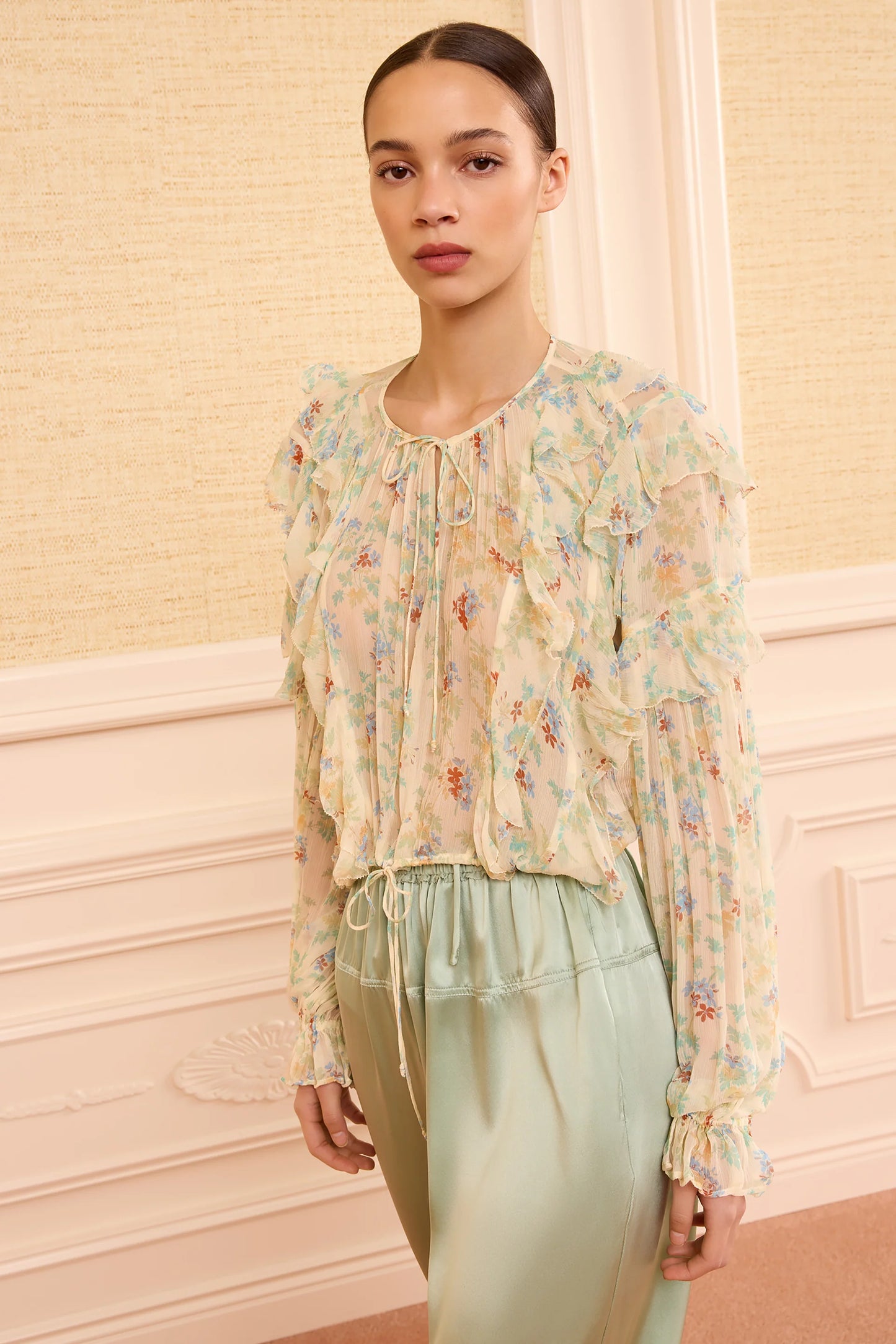 Delfina Silk Blouse