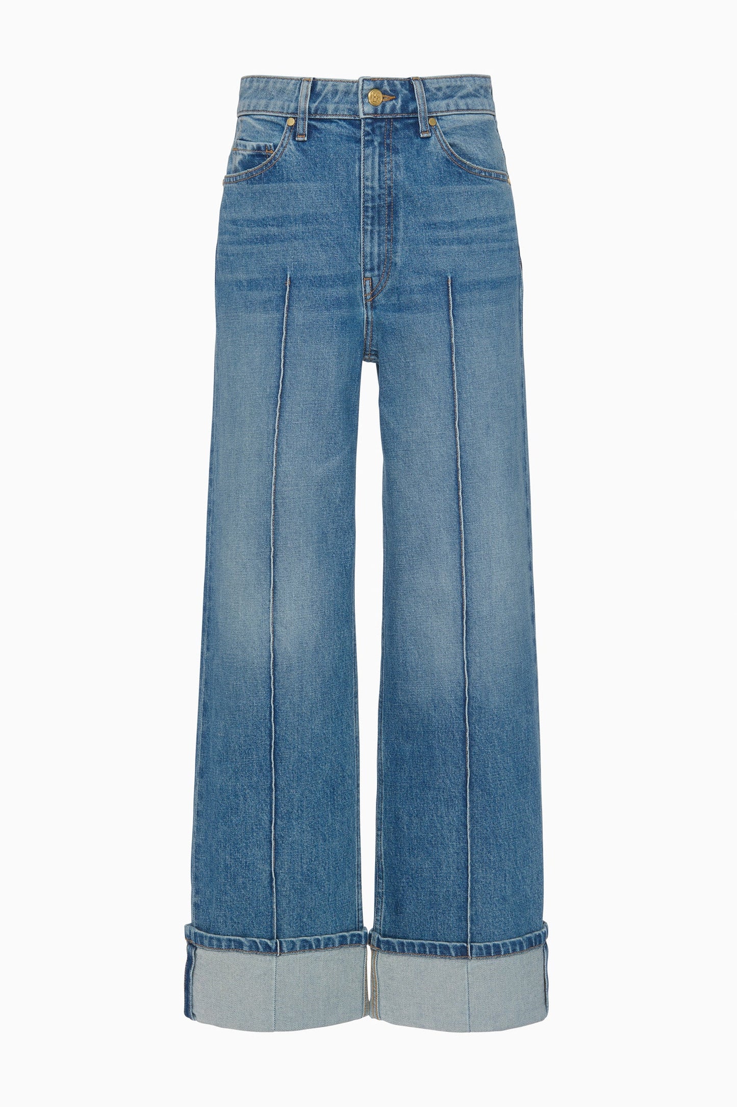 The Genevieve Stretch Pintuck Jean