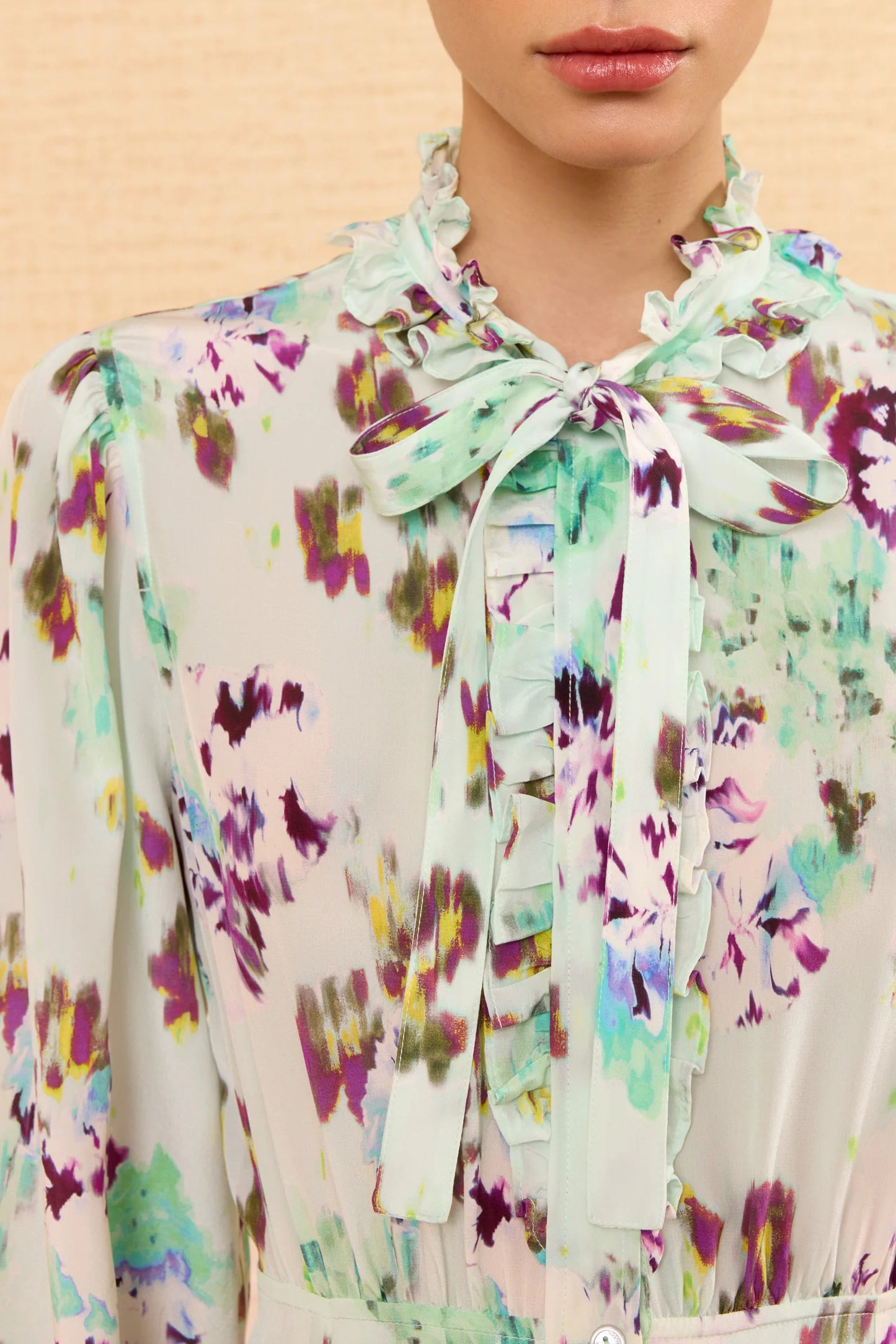 Viola Silk Mini Dress
