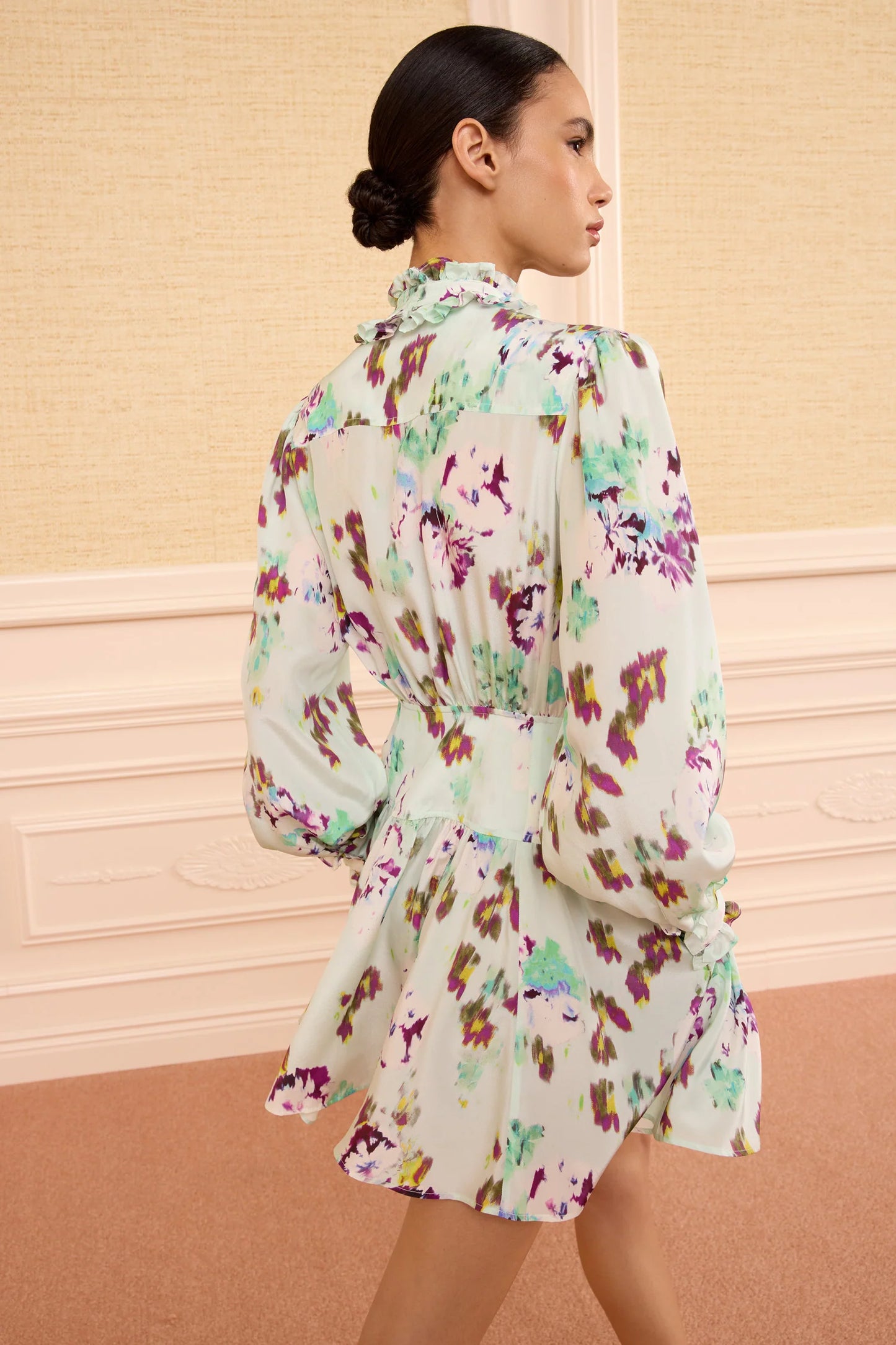 Viola Silk Mini Dress