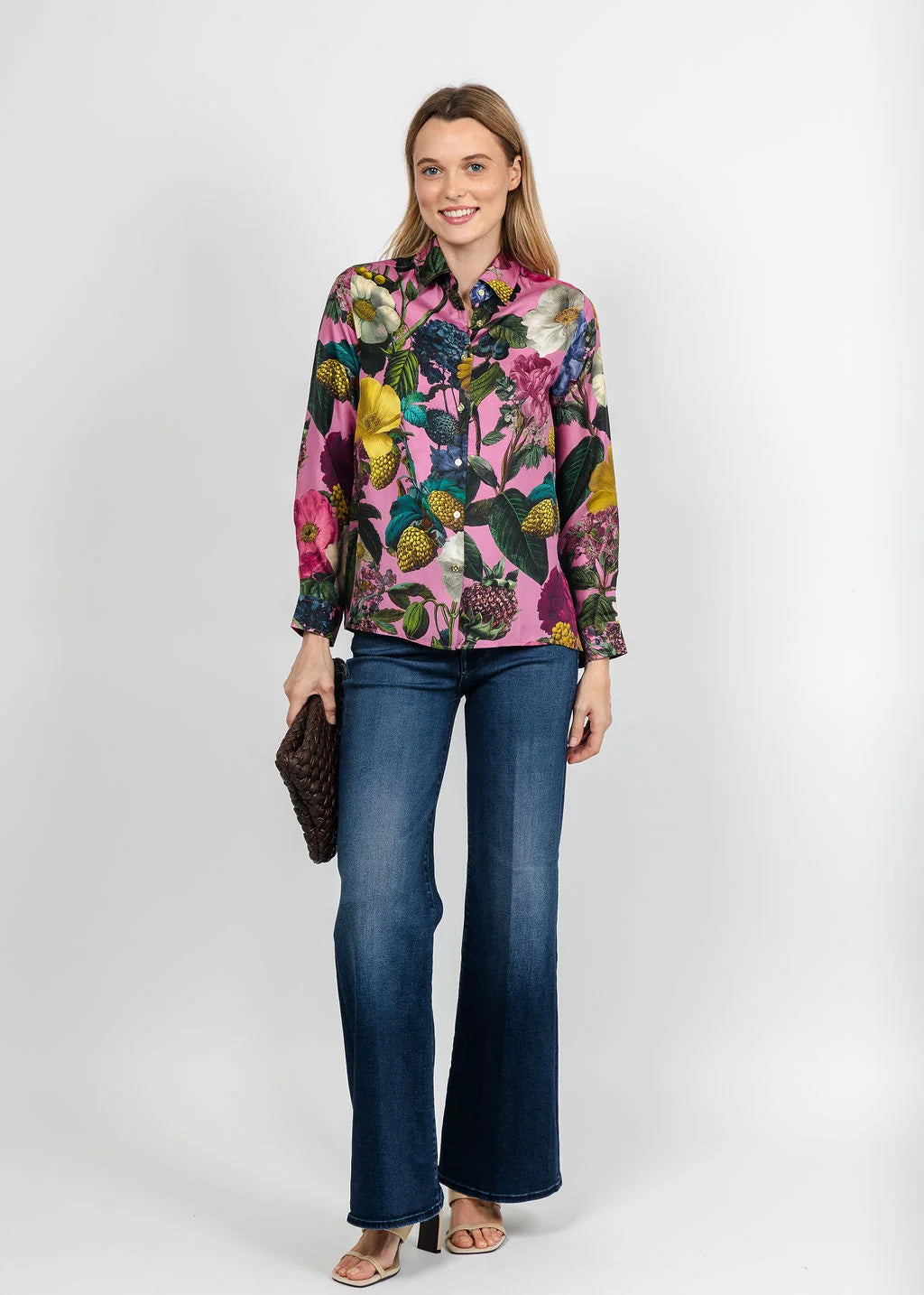 Floral Silk Shirt